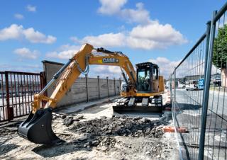 Raupenbagger Case CX145C 