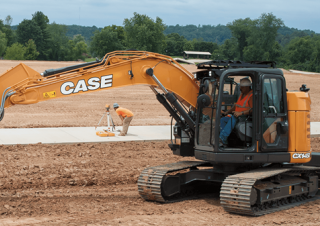 Raupenbagger Case CX145D SR