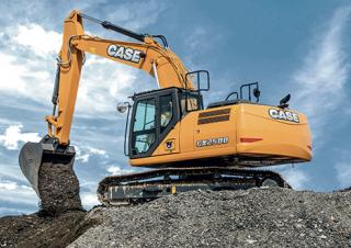 Raupenbagger Case CX210D  