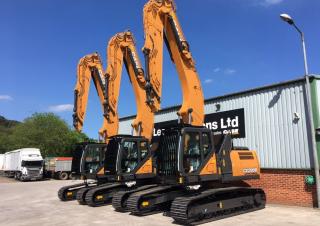Raupenbagger Case CX290D SL