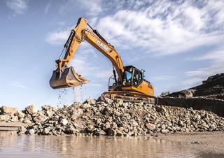 Raupenbagger Case CX300D