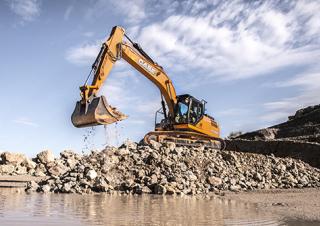 Raupenbagger Case CX350D