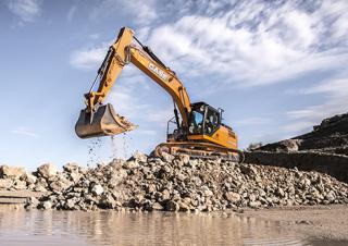 Raupenbagger Case CX370D