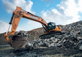 Raupenbagger Case CX490D