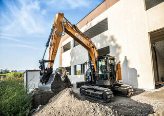 Raupenbagger Case CX145D SR