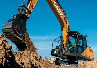 Raupenbagger Case CX210D LR