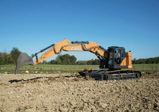 Raupenbagger Case CX245D SR