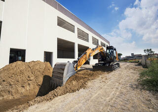 Raupenbagger Case CX245D SR
