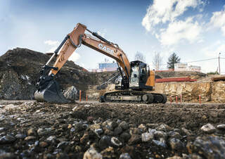 Raupenbagger Case CX245D SR