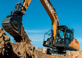 Raupenbagger Case CX250D LR