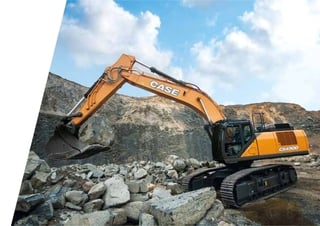 Raupenbagger Case CX490D 