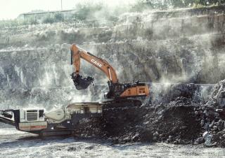 Raupenbagger Case CX750D