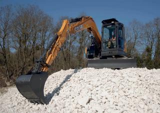 Raupenbagger Case CX85D SR
