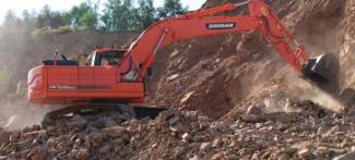 Raupenbagger Doosan DX235NLC