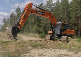 Elektro Raupenbagger Doosan DX300LC-7