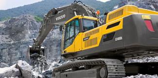 Raupenbagger Volvo EC480DL