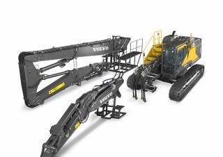 Raupenbagger Volvo EC380E HR