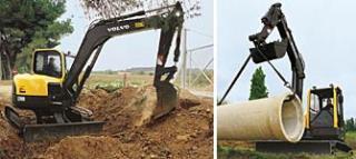 Raupenbagger Volvo ECR88