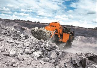 Raupenbagger Hitachi EX 8000-6