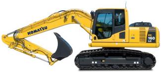 Raupenbagger Komatsu PC160LC-8