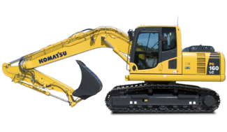 Raupenbagger Komatsu PC160LC-8