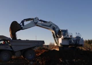 Raupenbagger Liebherr R 9150 B 