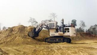Raupenbagger Liebherr R 9400 