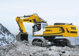 Raupenbagger Liebherr R 966 Litronic 