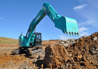 Raupenbagger Kobelco SK 380 SRLC 