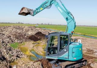 Raupenbagger Kobelco SK 75 SR 3