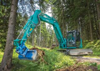 Raupenbagger Kobelco SK 85 MSR 3