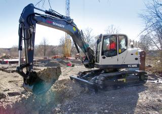 Raupenbagger Schaeff TC 125