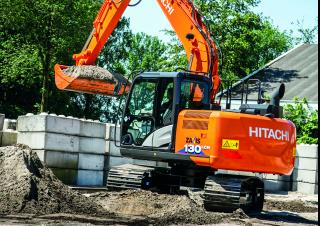 Raupenbagger Hitachi ZX130-6
