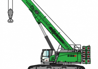 Raupenkrane-Tele Sennebogen 6113E