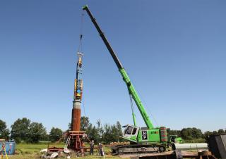 Raupenkrane-Tele Sennebogen 673E