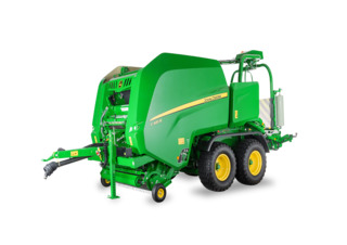 Rundballenpressen John Deere C451R Kombi