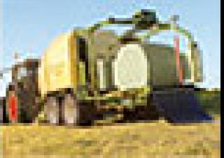 Rundballenpressen Krone Comprima CV 150 XC 