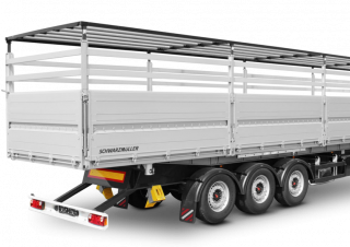 Anhänger Sattelauflieger Kipper Schwarzmüller 3-axle 3-way tipper semitrailer - long-haul transport