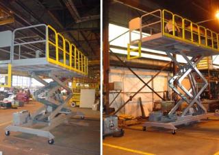 Scherenbühnen Scherenbühnen auf Rädern Lift-A-Loft MPAPX12 SPL