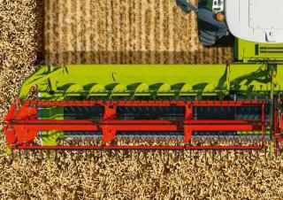 Mähdrescher - Anbaugeräte Mähdrescher-Schneidwerk Claas ConVio Flex 1380