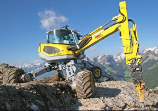 Schreitbagger Menzi M525