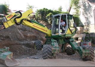 Schreitbagger Menzi M545