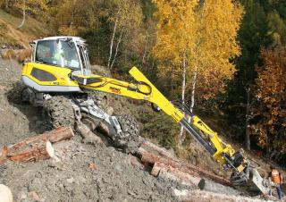 Schreitbagger Menzi M340