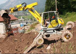 Schreitbagger Menzi M520