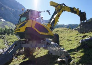Schreitbagger Menzi M525