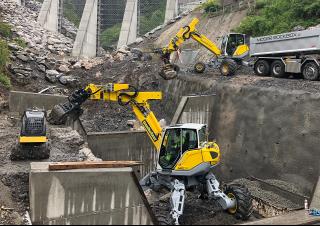 Schreitbagger Menzi M535