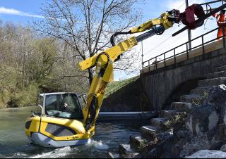 Schreitbagger Menzi M545