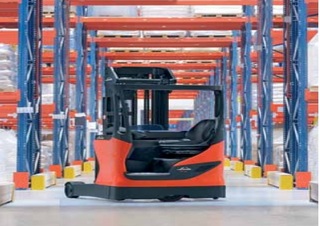 Schubstapler Elektro Linde R20HD 