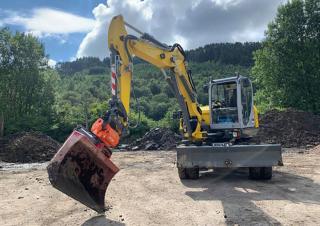 Anbaugeräte Schwenkrotator Kinshofer TR14NOX
