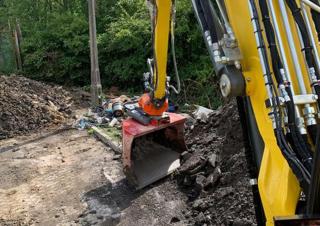 Anbaugeräte Schwenkrotator Kinshofer TR14NOX